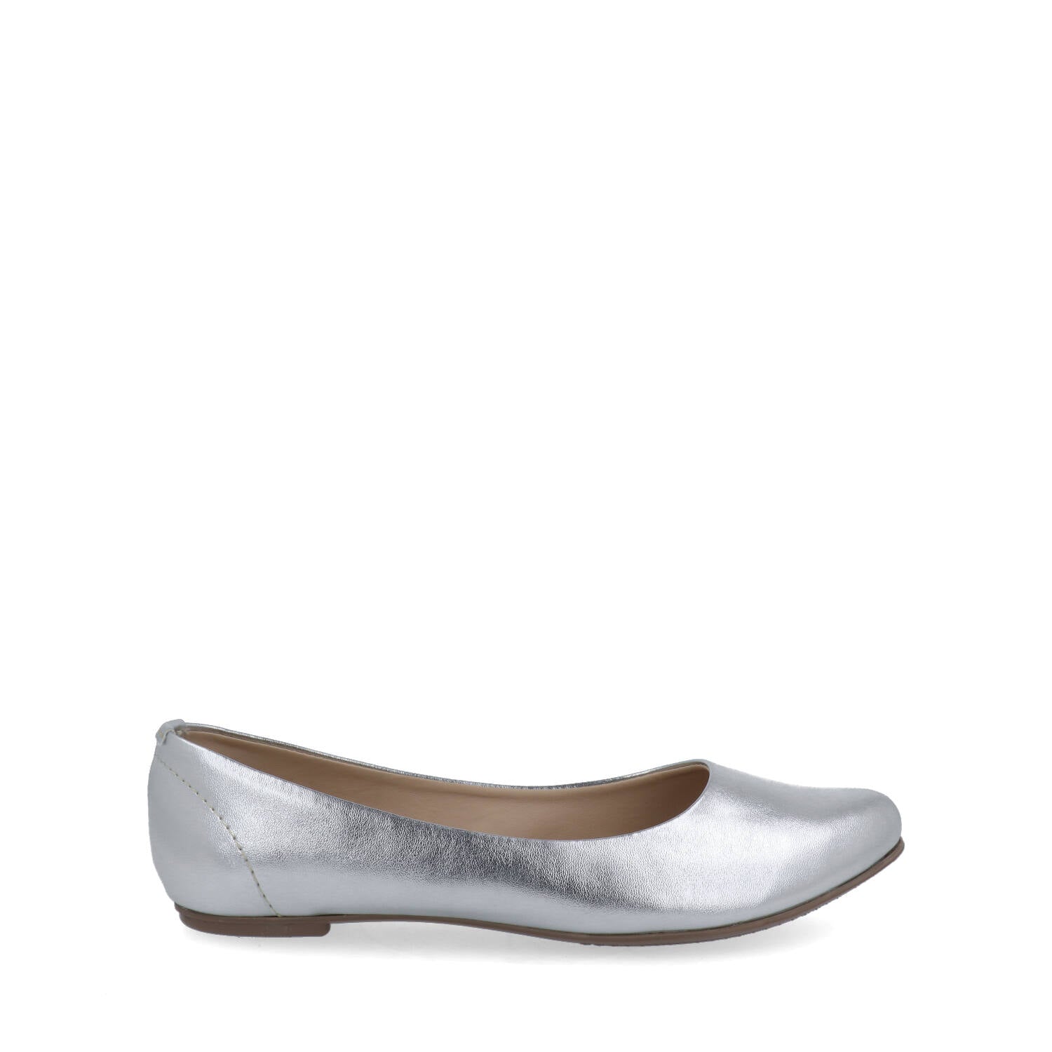 Balerina Casual para Mujer color Plata