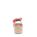 Sandalia de Piso Vazza color Fucsia decorada con Moño para Mujer