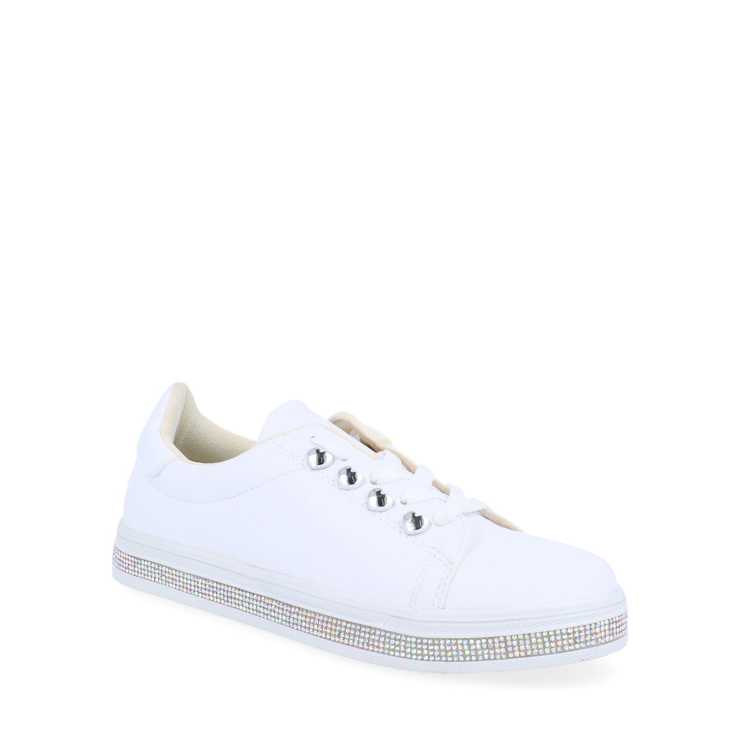 Tenis Urbano Vazza color Blanco con decorado para Mujer