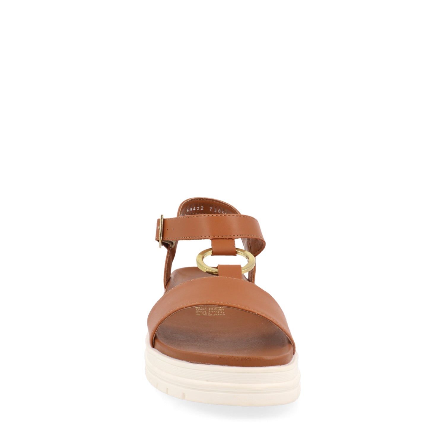 Sandalia Vazza color Camel para Mujer