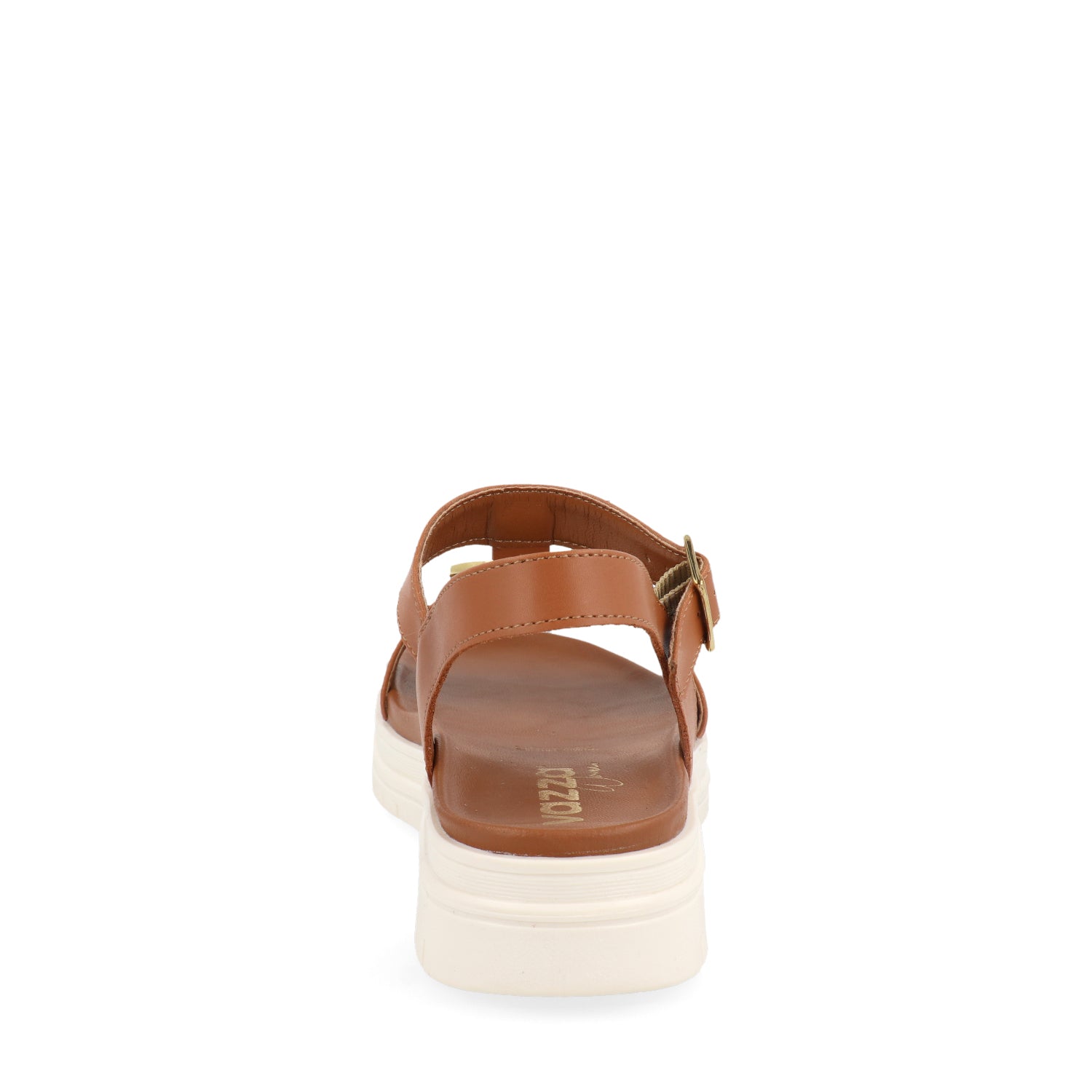 Sandalia Vazza color Camel para Mujer