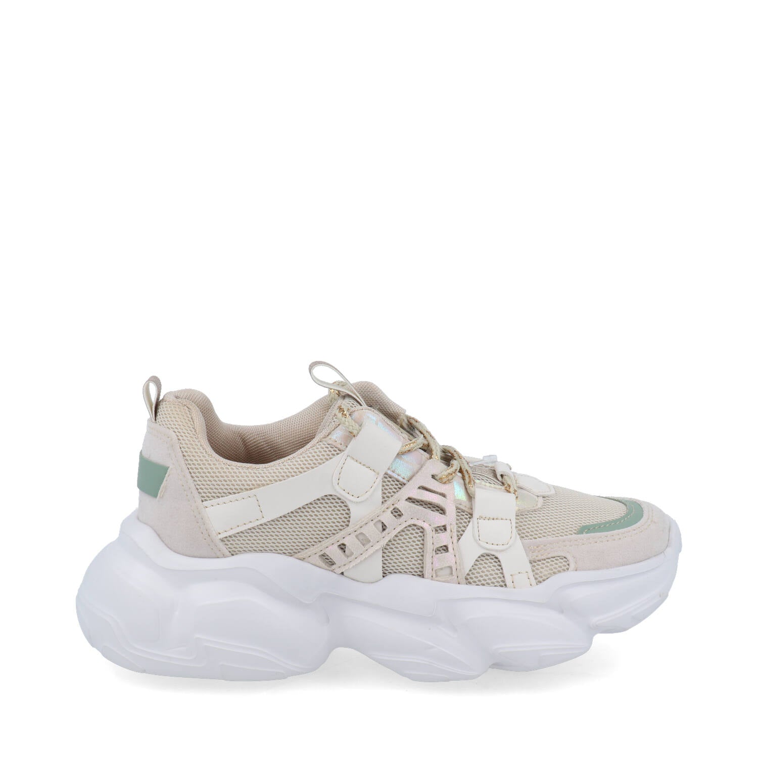 Tenis Urbano para Mujer color Latte Vazza