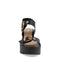 Sandalia de tacón estilo Casual Vazza color Negro para Mujer