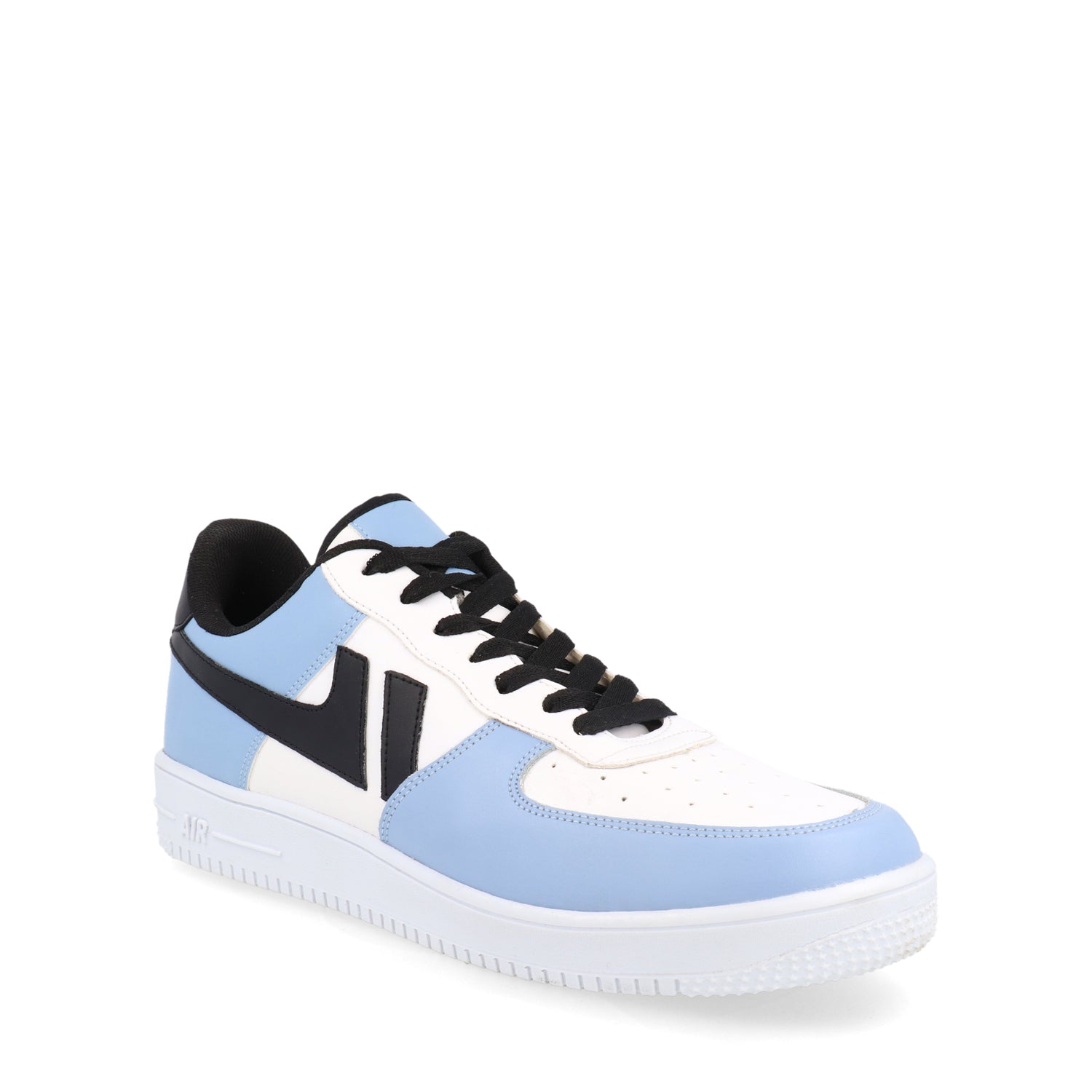 Tenis Estilo Urbano Vazza color Blanco Con Azul para Hombre