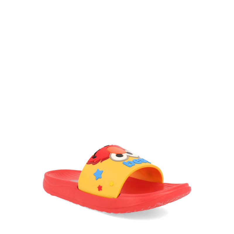 Sandalia Roja con Elmo para Niño